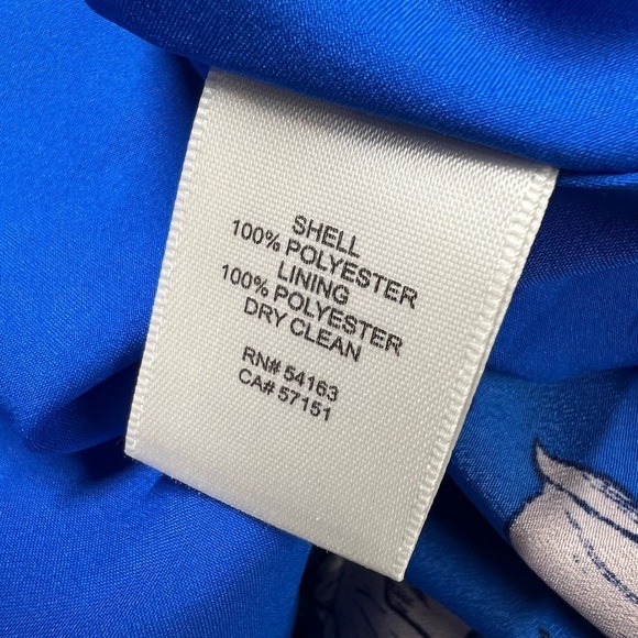 ELIZA J Faux Wrap Maxi Dress Blue 2 - Picture 10 of 11